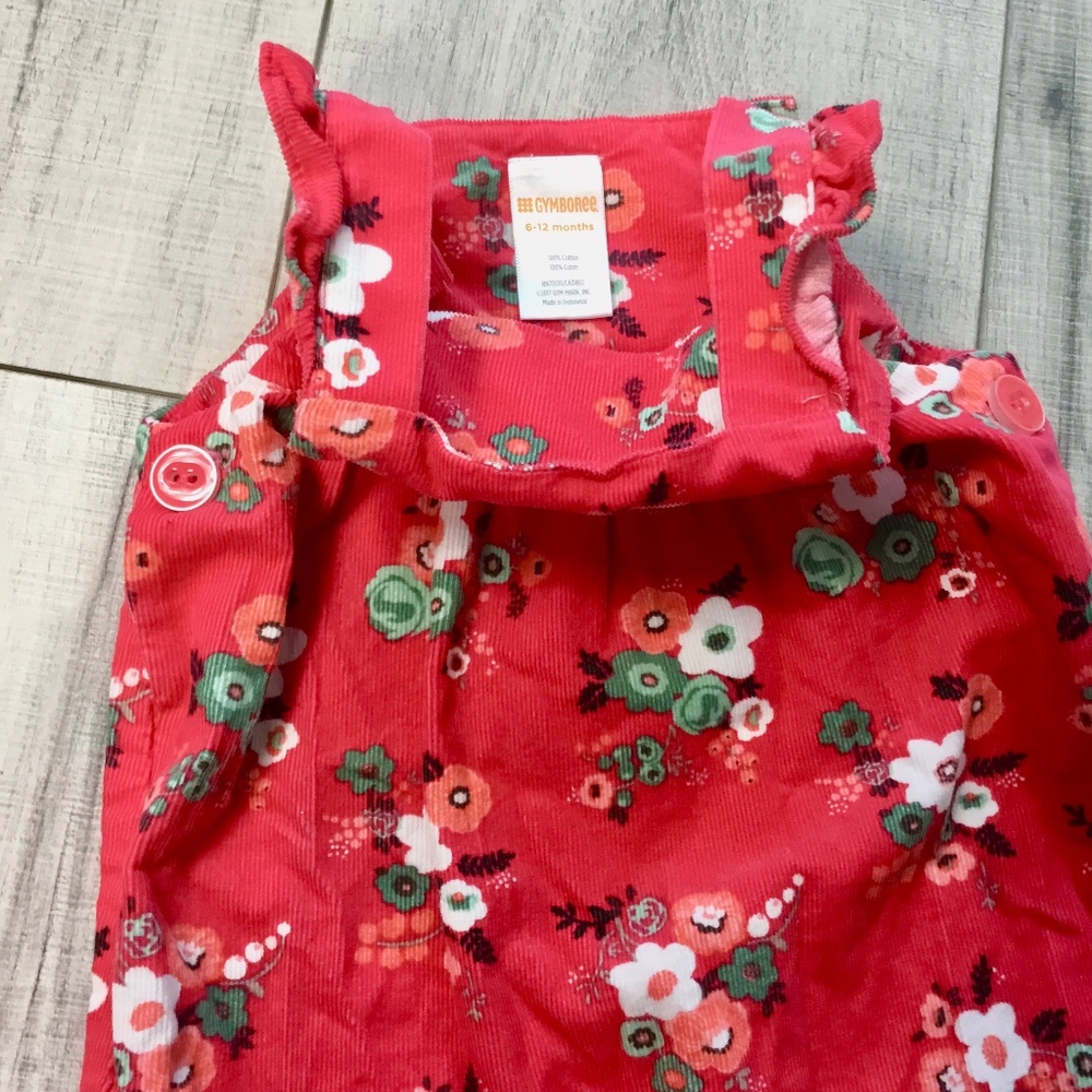 ✨Gymboree floral romper SZ 6-12 months